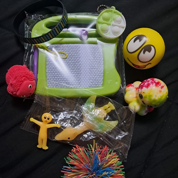 Other - 9 Piece Sensory Colorful Kids Toy Set